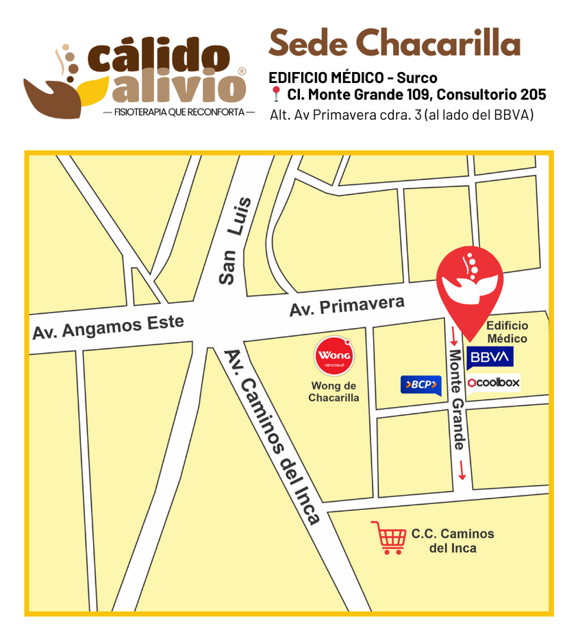 Fisioterapia en Chacarilla Surco San Borja